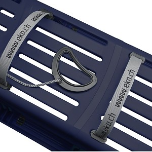 Snow-Star 100 blue with reinforcement top details Snow-Star 100 blue with reinforcement top details