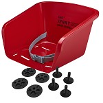 Jenny Sledge Seat red including fastening materials